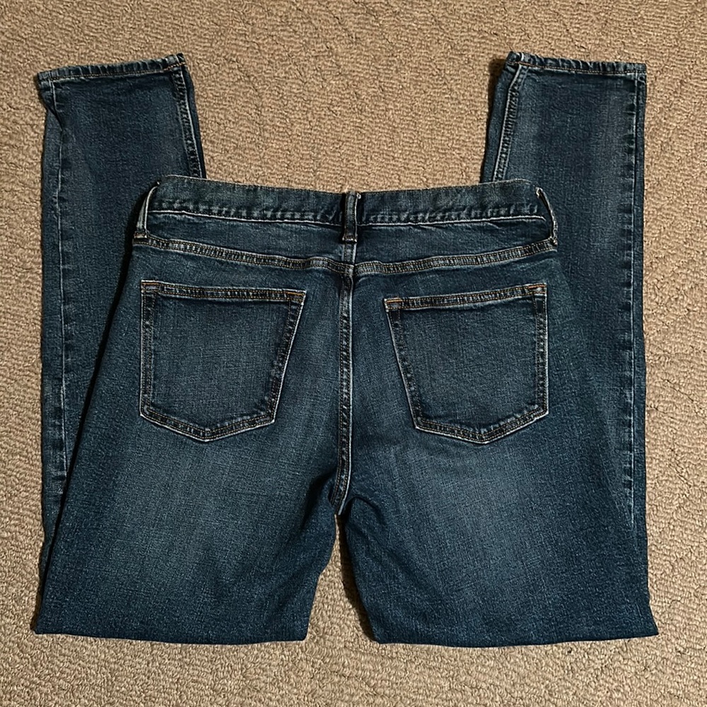 Old Navy Slim Taper Distressed Jeans